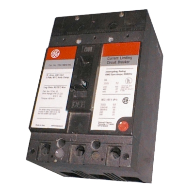 TEL136100 - 100 Amp 600 Volt 3 Pole CB  (65KAIC) - Reconditioned