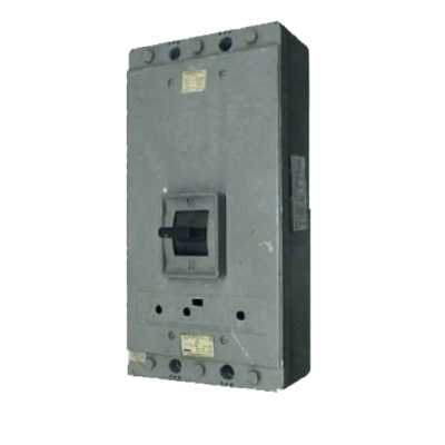 HMA3600 - 600 Amp 600 Volt 3 Pole Circuit Breaker - Reconditioned